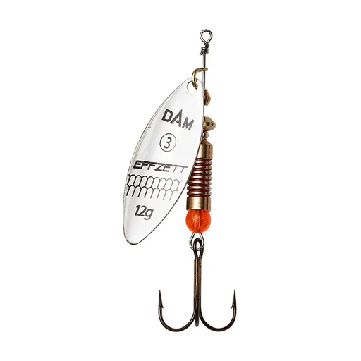 DAM Třpytka Effzett Predator Spinner Silver - 12g vel.3,DAM Třpytka Effzett Predator Spinner Silver - 12g vel.3