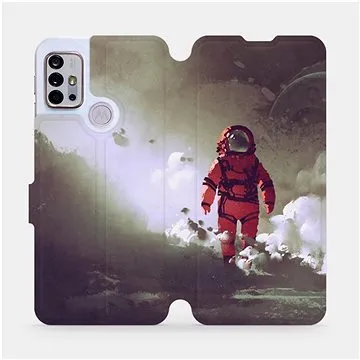 Flipové pouzdro na mobil Motorola Moto G10 - MA07S Týpek ve skafandru (5903516683185)