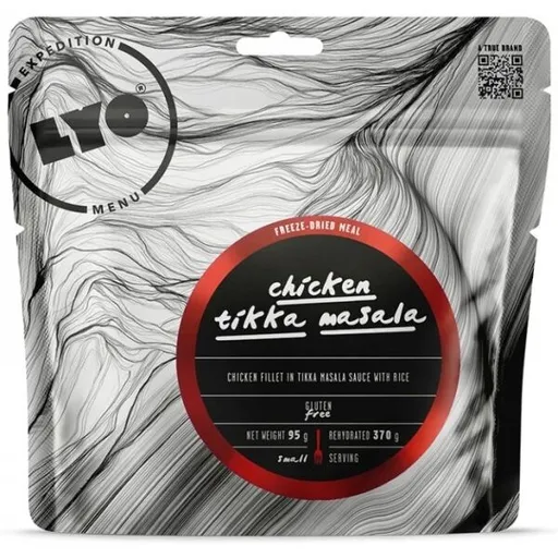 LYO KUŘECÍ TIKKA-MASALA 370g Expediční strava, dummy, velikost