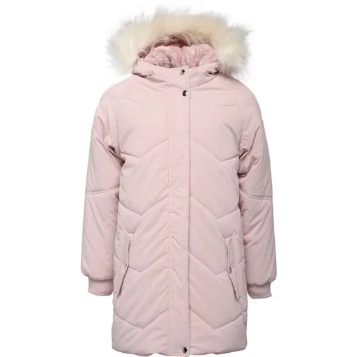 Lewro DENVIA Dívčí zimní kabát, růžová, velikost 140-146