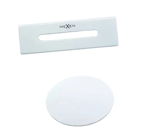 MEXEN Přepad UNI + zátka pro volně stojící vany bílá pro vany s označenímSS 5100-20