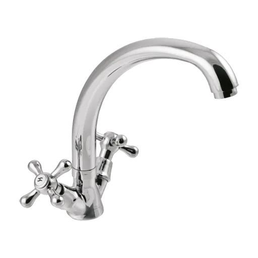INVENA Umyvadlová/dřezová baterie ROMA, 20cm lux spout BU-23-00S-L