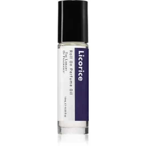 The Library of Fragrance Licorice tělový olej roll-on unisex 10 ml