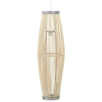 Závěsné svítidlo bílé vrba 40 W 27 × 68 cm ovál E27