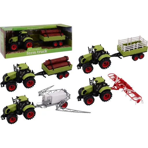 Sada traktor s přívěsem Farming Junior