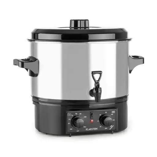 Klarstein Biggie Small, zavařovací hrnec, 16 l, 2000 W, nerezová ocel