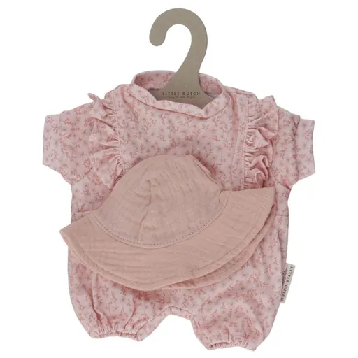 Little Dutch Oblečení na panenku Baby Pink Floral