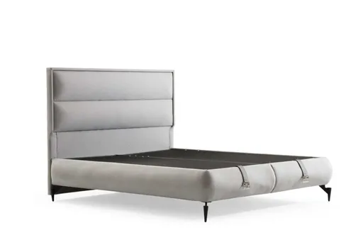 Rám dvoulůžkové postele s čelem Fresh 150 x 200 - Grey