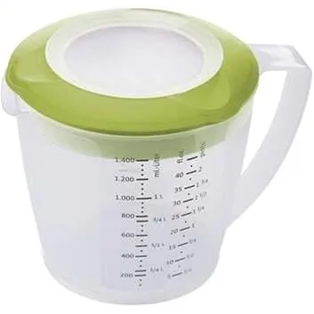 Westmark Mixovací nádoba s víčkem a odměrkou zelená  Helena 1,4l (3105227A)