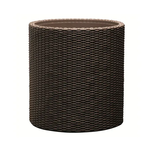 Keter květináč Cylinder L 39 l, hnědá