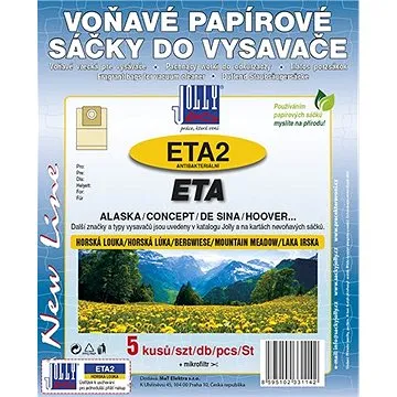 Sáčky do vysavače ETA2 - vůně Horská louka (3114S)