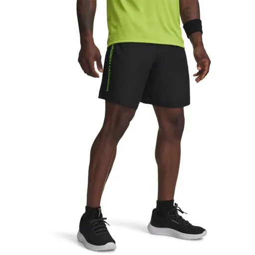 Under Armour WOVEN WORDMARK Pánské kraťasy, černá, velikost XXXL