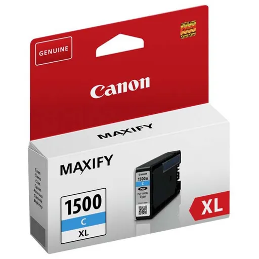 CANON PGI-1500-XL C - originální cartridge, azurová, 12ml