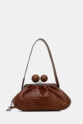 Kožená kabelka Weekend Max Mara ALISSO