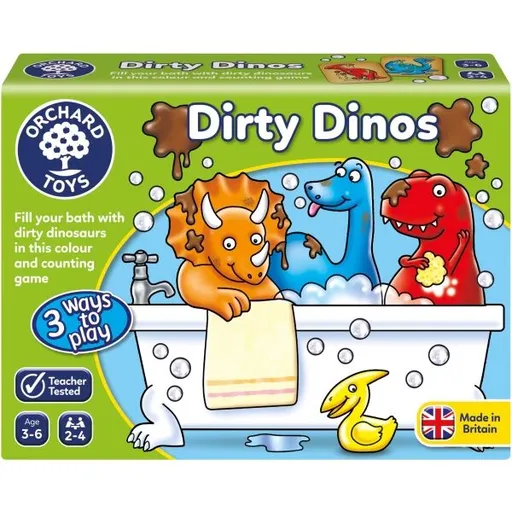 ORCHARD TOYS DINOSAUŘI, DO VANY! Vzdělávací hra, mix, velikost
