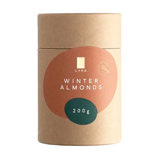 Mandle v mléčné čokoládě WINTER ALMONDS 200 g, LYRA