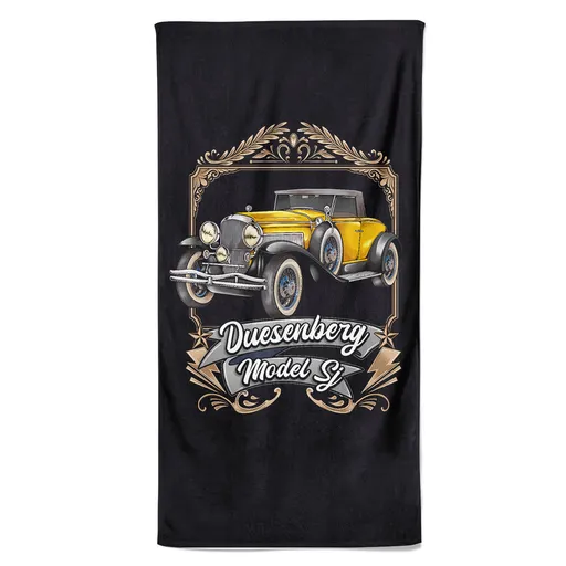 Osuška Duesenberg Yellow (Velikost osušky: 100x170cm)