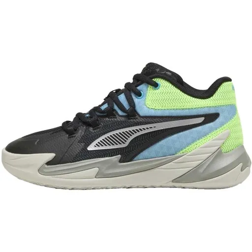 Puma DAGGER JR Dětské basketbalové boty, černá, velikost 36