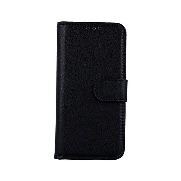 TopQ Samsung A40 knížkové černé s přezkou 40963 (Sun-40963)