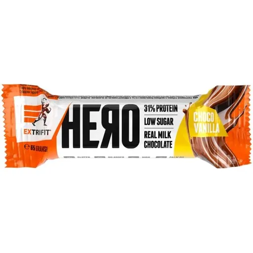 EXTRIFIT HERO PROTEIN BAR 31% 65 g Proteinová tyčinka, , velikost