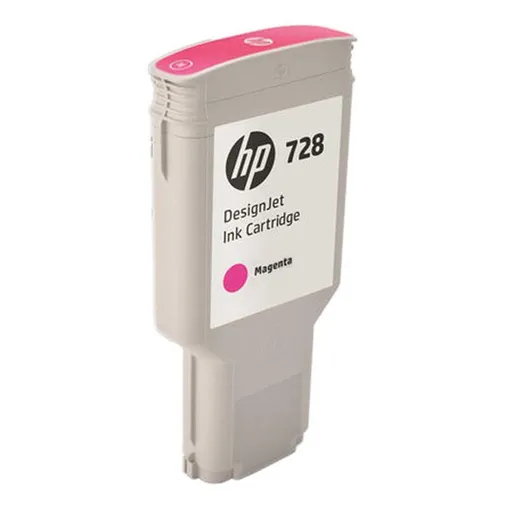 HP F9K16A - originální cartridge HP 728, purpurová, 300ml