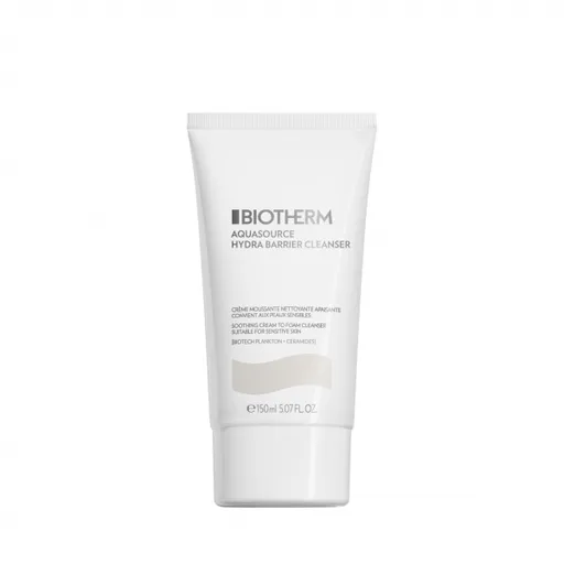 Biotherm Aquasource Hydra Barrier Cleanser čistící krém měnící se v pěnu 150 ml