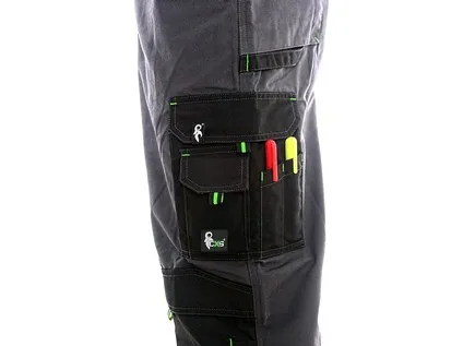 Kalhoty do pasu CXS SIRIUS NIKOLAS, pánské, šedo-zelené, vel. 46