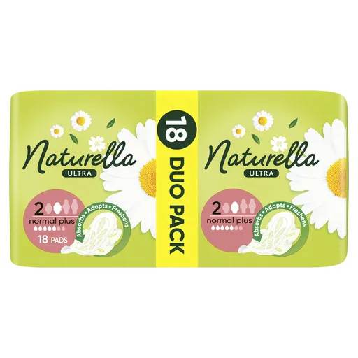 Naturella Dámské hygienické vložky Ultra Normal Plus Duo 18 ks