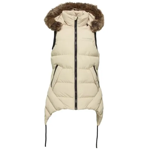 Northfinder KRISTY Dámská vesta, béžová, velikost