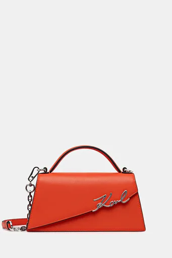 Kožená kabelka Karl Lagerfeld K/SIGNATURE