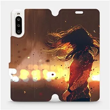 Flipové pouzdro na mobil Sony Xperia 10 II - MA02S Tetovaná dívka (5903516240487)