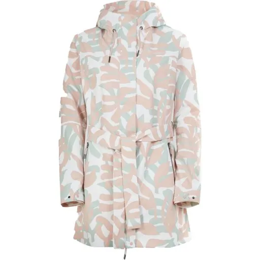 FUNDANGO REGINA II Dámský jarní kabát, růžová, velikost