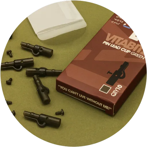 One more cast závěsky vitabitz pin lead clips 10 ks - zelená