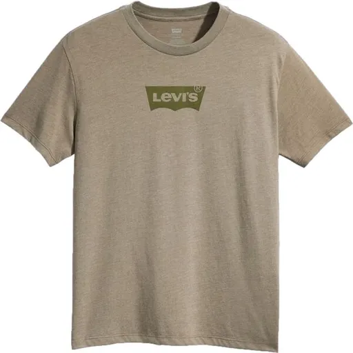 Levi's® GRAPHIC CREWNECK Pánské tričko, khaki, velikost