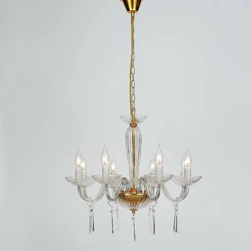 ACA Lighting Crystal závěsné svítidlo BLK80288PCG