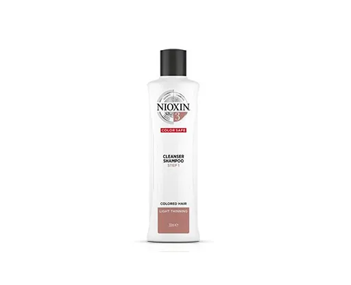 Nioxin Čisticí šampon pro jemné barvené mírně řídnoucí vlasy System 3 (Shampoo Cleanser System 3) 300 ml