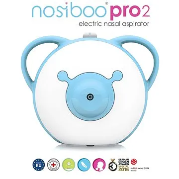 Nosiboo Pro2 Elektrická odsávačka nosních hlenů modrá (5999885976416)