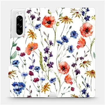 Flip pouzdro na mobil Sony Xperia 5 - MP04S Luční kvítí (5903516769544)