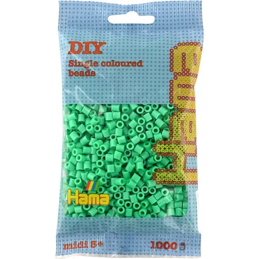 Hama H207-11 Světle zelené korálky 1000ks