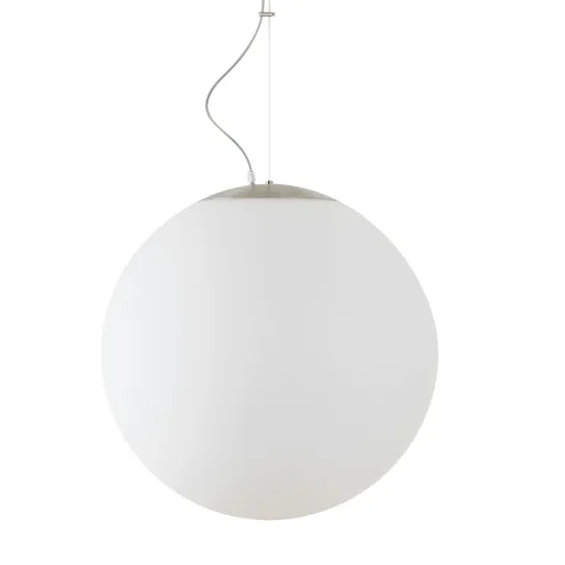 OSMONT ADR62206 ADRIA L5 HP závěsné skleněné svítidlo nerez broušená / bílá IP40 3000 K 65W LED