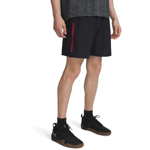 Under Armour WOVEN WORDMARK Pánské kraťasy, černá, velikost S