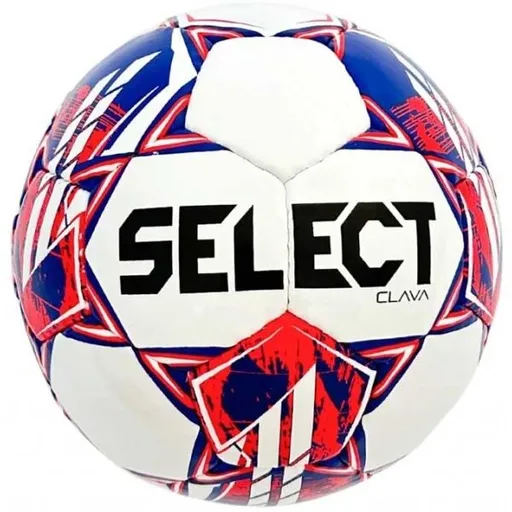 Select FB CLAVA Fotbalový míč, bílá, velikost
