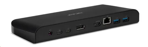ACER USB type C docking III BLACK WITH EU POWER CORD (RETAIL PACK)