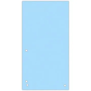DONAU modrý, papírový, 1/3 A4, 235 x 105 mm - balení 100 ks (8620100-10PL)