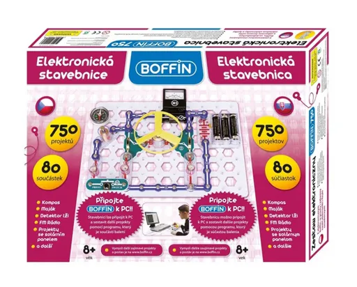 Elektronická stavebnice BOFFIN I 750