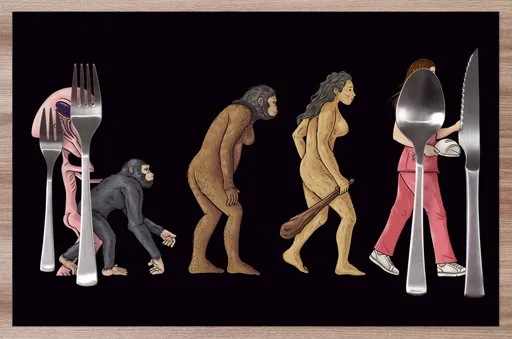 Prostírání Evoluce nehtařky