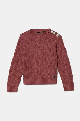 Dětský svetr s příměsí vlny Guess