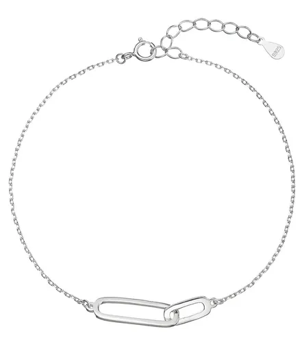 Evolution Group - Pavona Minimalistický stříbrný náramek pro ženy 63012