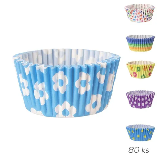 Košík cukrářský papír pr. 5 cm/80 ks - ORION