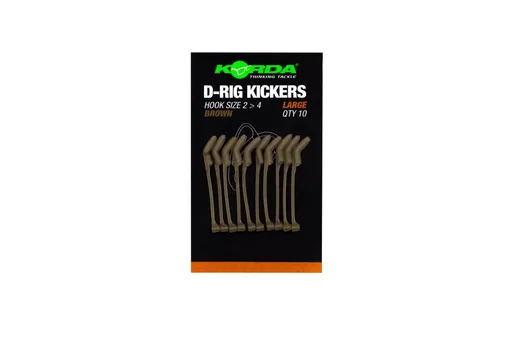 Korda Rovnátka Kickers D Rig Brown - Large,Korda Rovnátka Kickers D Rig Brown - Large